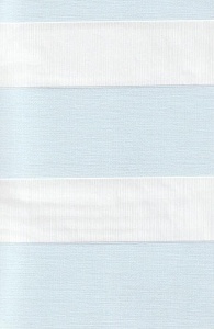 Открытые рулонные шторы день-ночь Сицилия, серо-голубой 52 купить в Старой купавне с доставкой